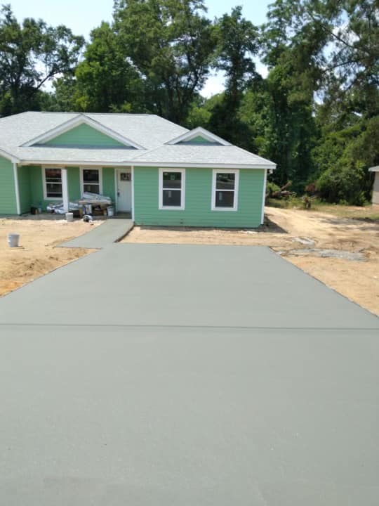 Finished concrete solo 4